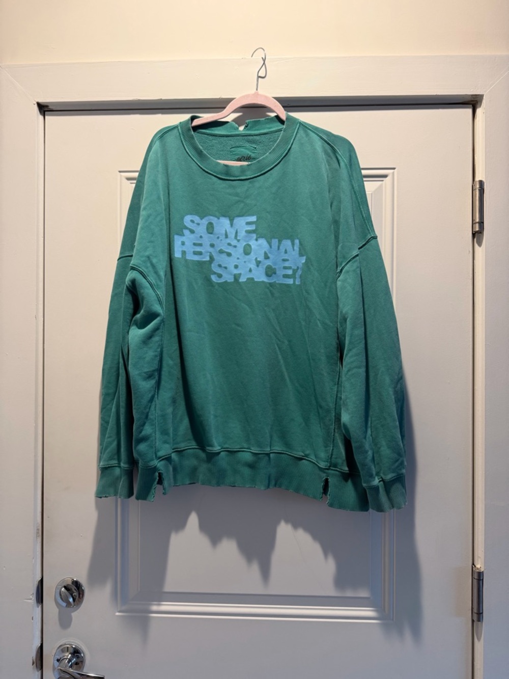 aerie The Chill Crew Graphic Oversized Sweatshirt